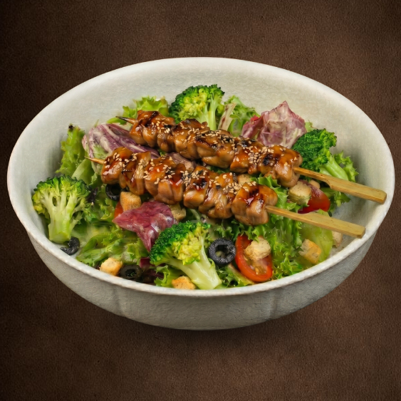 Chicken Teriyaki Salad